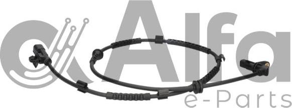 Alfa e-Parts AF03924 - Датчик ABS, частота обертання колеса autozip.com.ua