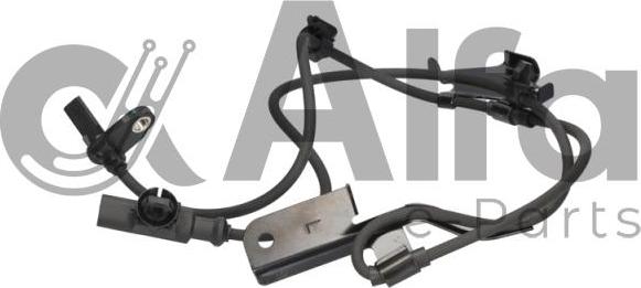 Alfa e-Parts AF03357 - Датчик ABS, частота обертання колеса autozip.com.ua