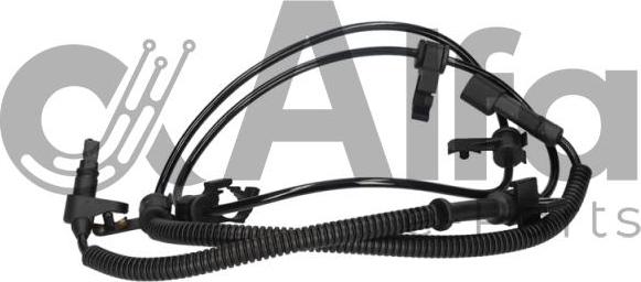 Alfa e-Parts AF02016 - Датчик ABS, частота обертання колеса autozip.com.ua