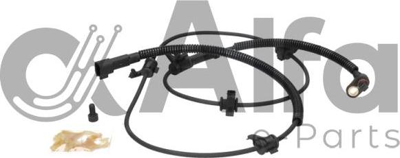 Alfa e-Parts AF02017 - Датчик ABS, частота обертання колеса autozip.com.ua