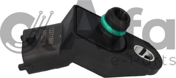Alfa e-Parts AF02718 - Датчик, тиск у впускний трубі autozip.com.ua