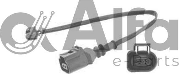 Alfa e-Parts AF07926 - Сигналізатор, знос гальмівних колодок autozip.com.ua