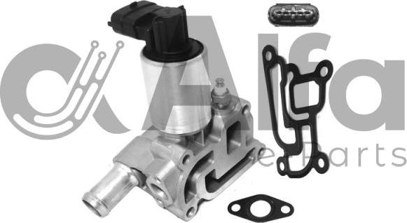 Alfa e-Parts AF07660 - Клапан, управління рециркуляція ОГ autozip.com.ua