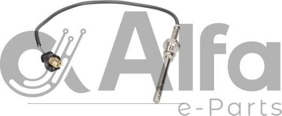 Alfa e-Parts AF10029 - Датчик, температура вихлопних газів autozip.com.ua