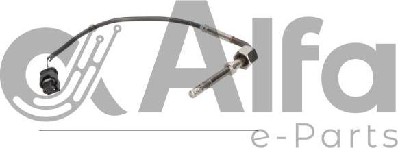 Alfa e-Parts AF13966 - Датчик, температура вихлопних газів autozip.com.ua