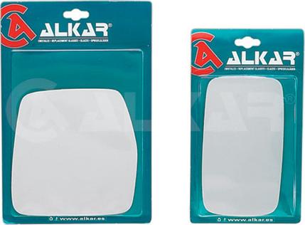 Alkar 9506559 - Дзеркальне скло, зовнішнє дзеркало autozip.com.ua