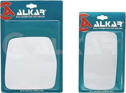 Alkar 9501280 - Дзеркальне скло, зовнішнє дзеркало autozip.com.ua