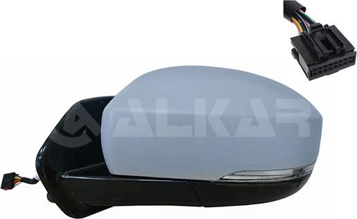 Alkar 9045052 - Зовнішнє дзеркало autozip.com.ua