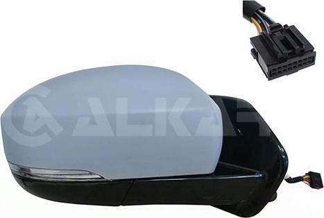Alkar 9046052 - Зовнішнє дзеркало autozip.com.ua
