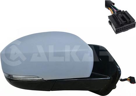 Alkar 9040052 - Зовнішнє дзеркало autozip.com.ua