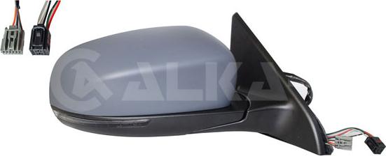 Alkar 9040828 - Зовнішнє дзеркало autozip.com.ua