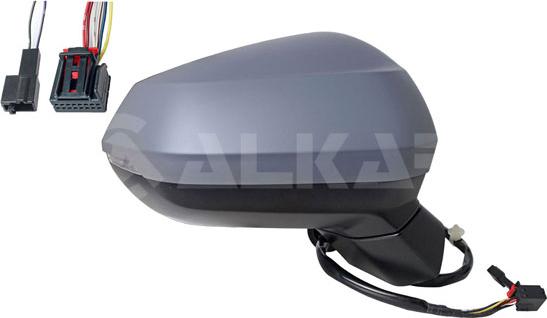 Alkar 9040777 - Зовнішнє дзеркало autozip.com.ua