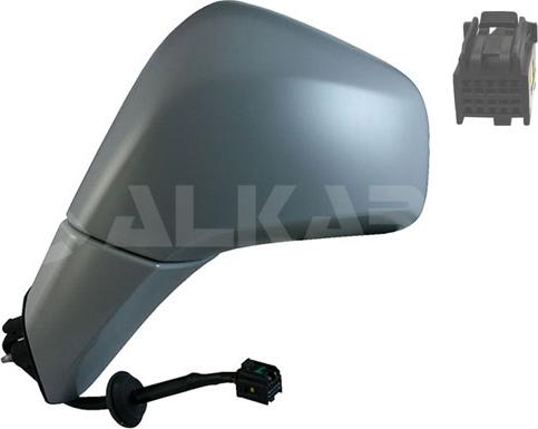 Alkar 9043446 - Зовнішнє дзеркало autozip.com.ua