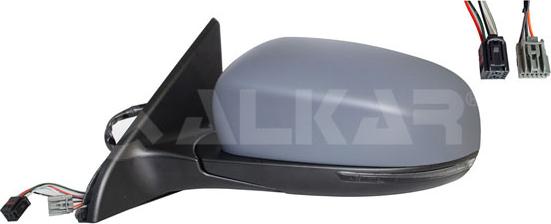 Alkar 9043828 - Зовнішнє дзеркало autozip.com.ua
