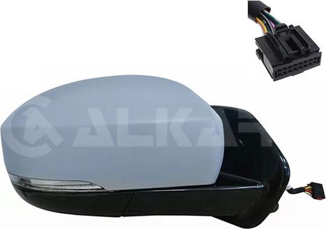 Alkar 9042052 - Зовнішнє дзеркало autozip.com.ua