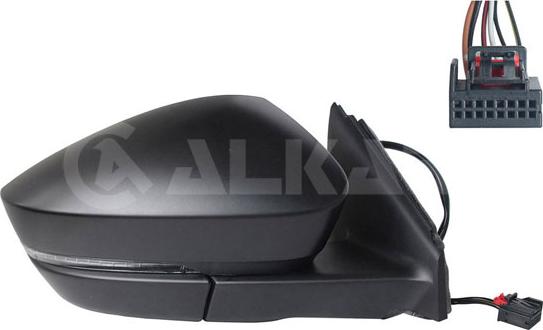 Alkar 9028771 - Зовнішнє дзеркало autozip.com.ua