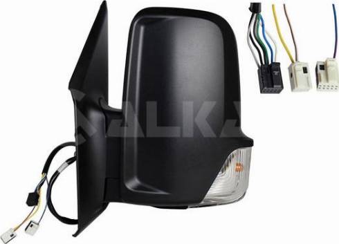 Alkar 9229021 - Зовнішнє дзеркало autozip.com.ua