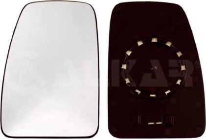 Alkar 6401905 - Дзеркальне скло, зовнішнє дзеркало autozip.com.ua