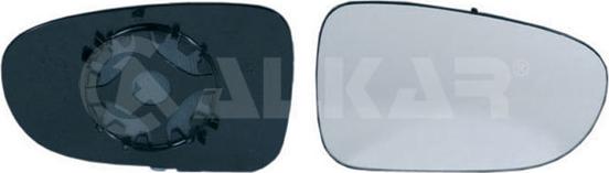 Alkar 6402130 - Дзеркальне скло, зовнішнє дзеркало autozip.com.ua