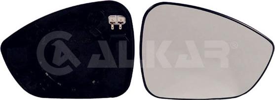 Alkar 6432863 - Дзеркальне скло, зовнішнє дзеркало autozip.com.ua