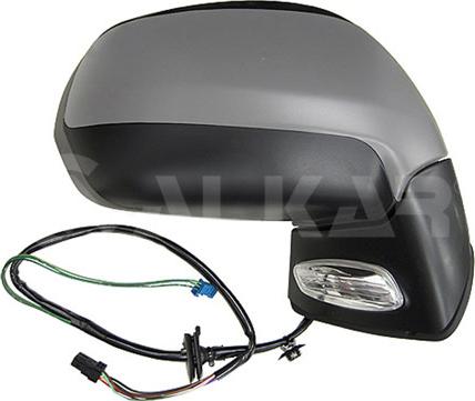 Alkar 6190858 - Зовнішнє дзеркало autozip.com.ua