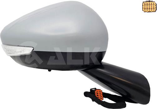 Alkar 6144875 - Зовнішнє дзеркало autozip.com.ua
