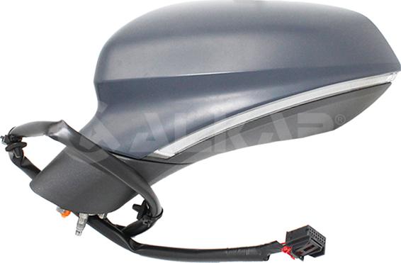 Alkar 6140074 - Зовнішнє дзеркало autozip.com.ua
