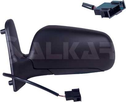 Alkar 6140800 - Зовнішнє дзеркало autozip.com.ua