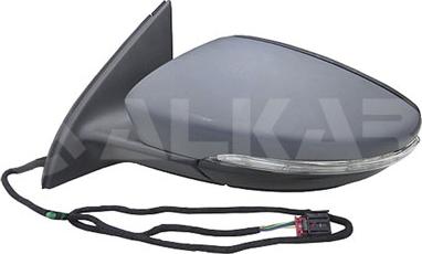 Alkar 6141163 - Зовнішнє дзеркало autozip.com.ua