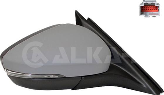 Alkar 6142471 - Зовнішнє дзеркало autozip.com.ua