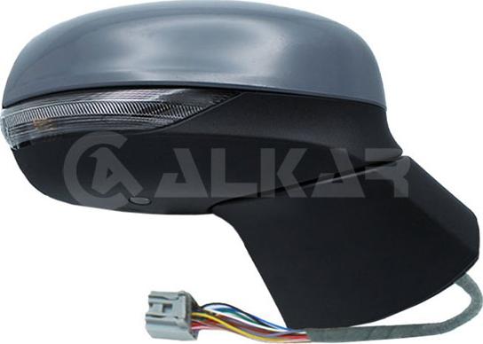 Alkar 6152077 - Зовнішнє дзеркало autozip.com.ua