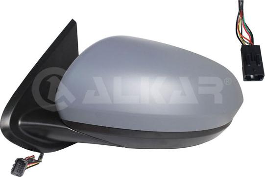 Alkar 6139195 - Зовнішнє дзеркало autozip.com.ua