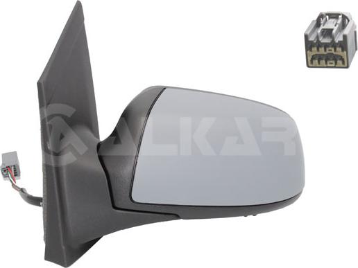 Alkar 6133400 - Зовнішнє дзеркало autozip.com.ua