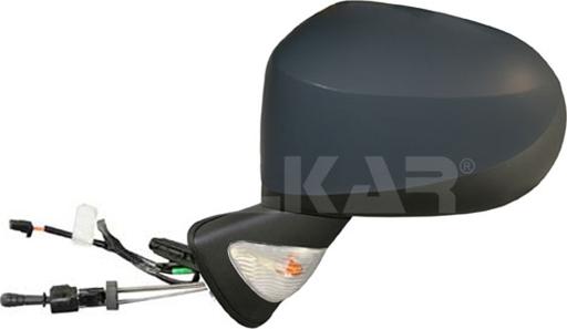 Alkar 6138180 - Зовнішнє дзеркало autozip.com.ua