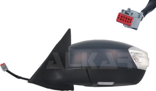 Alkar 6129134 - Зовнішнє дзеркало autozip.com.ua