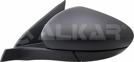 Alkar 6125497 - Зовнішнє дзеркало autozip.com.ua