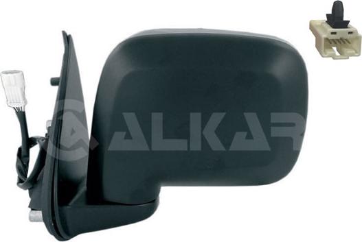 Alkar 6125552 - Зовнішнє дзеркало autozip.com.ua