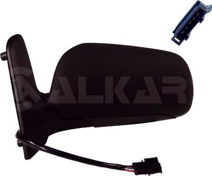 Alkar 6125132 - Зовнішнє дзеркало autozip.com.ua