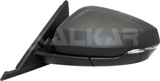 Alkar 6125744 - Зовнішнє дзеркало autozip.com.ua