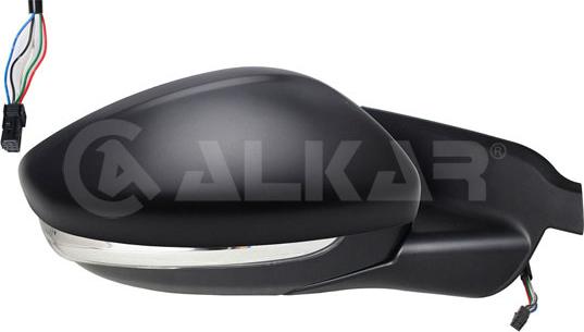 Alkar 6144066 - Зовнішнє дзеркало autozip.com.ua