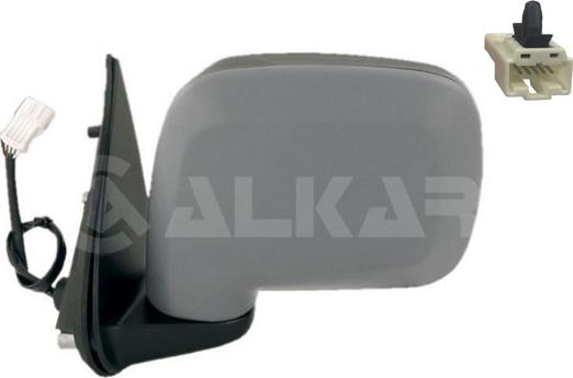 Alkar 6121552 - Зовнішнє дзеркало autozip.com.ua