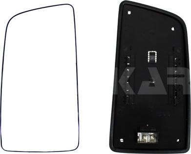 Alkar 7442004 - Дзеркальне скло, зовнішнє дзеркало autozip.com.ua