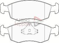 ALLIED NIPPON ADB0139 - Гальмівні колодки, дискові гальма autozip.com.ua