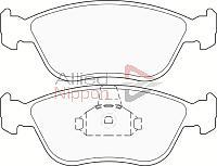 ALLIED NIPPON ADB0886 - Гальмівні колодки, дискові гальма autozip.com.ua