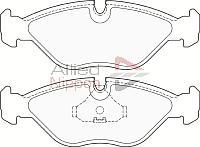 ALLIED NIPPON ADB0871 - Гальмівні колодки, дискові гальма autozip.com.ua