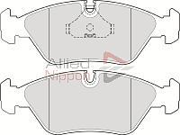 ALLIED NIPPON ADB0355 - Гальмівні колодки, дискові гальма autozip.com.ua