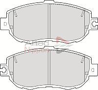 ALLIED NIPPON ADB0764 - Гальмівні колодки, дискові гальма autozip.com.ua
