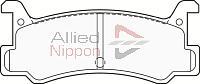 ALLIED NIPPON ADB0762 - Гальмівні колодки, дискові гальма autozip.com.ua