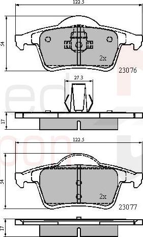 ALLIED NIPPON ADB0729 - Гальмівні колодки, дискові гальма autozip.com.ua