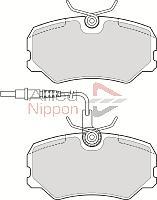 ALLIED NIPPON ADB1512 - Гальмівні колодки, дискові гальма autozip.com.ua